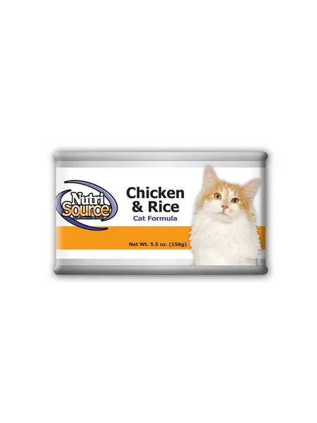 12/5.5OZ Nutrisource Cat/Kitten Chicken Cans - Health/First Aid